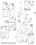 Engine Diagram and Parts List for 22142 7900001-7999999 - 1997 Toro Lawn Mower