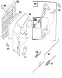 Page E Diagram and Parts List for 22145 5900001-5999999 - 1995 Toro Lawn Mower