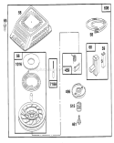 Page F Diagram and Parts List for 22145 5900001-5999999 - 1995 Toro Lawn Mower