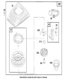 Page F Diagram and Parts List for 22145 69000001-69999999 - 1996 Toro Lawn Mower