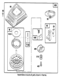 Page F Diagram and Parts List for 22150 5900001-5999999 - 1995 Toro Lawn Mower