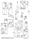 Page C Diagram and Parts List for 22150 6900001-6999999 - 1996 Toro Lawn Mower