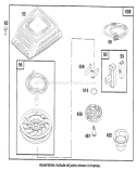 Page F Diagram and Parts List for 22150 6900001-6999999 - 1996 Toro Lawn Mower
