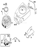 Page H Diagram and Parts List for 22151 3900856-3999999 - 1993 Toro Lawn Mower