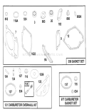 Page J Diagram and Parts List for 22151 4900001-4999999 - 1994 Toro Lawn Mower