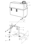 Part Location Diagram of 68-3630 Toro Fuel Line 13.5" Long