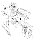Gear Case Assembly Diagram and Parts List for 22151 4900001-4999999 - 1994 Toro Lawn Mower