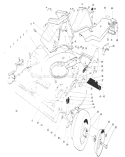 Housing Assembly Diagram and Parts List for 22151 4900001-4999999 - 1994 Toro Lawn Mower