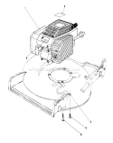 Engine Assembly Diagram and Parts List for 22151 4900001-4999999 - 1994 Toro Lawn Mower