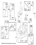 Page D Diagram and Parts List for 22151 4900001-4999999 - 1994 Toro Lawn Mower