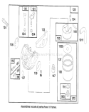 Page E Diagram and Parts List for 22151 4900001-4999999 - 1994 Toro Lawn Mower