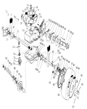 Gear Case Assembly Diagram and Parts List for 22153BC 5900001-5999999 - 1995 Toro Lawn Mower