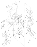 Blade Brake Clutch Assembly Diagram and Parts List for 22157 230000001-230999999 - 2003 Toro Lawn Mower