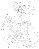 Housing Assembly Diagram and Parts List for 22157 8900001-8999999 - 1998 Toro Lawn Mower