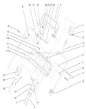 Part Location Diagram of 98-2005 Toro Control-Throttle