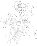 Housing Assembly Diagram and Parts List for 22158 200000001-200999999 - 2000 Toro Lawn Mower