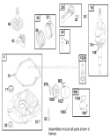 Page E Diagram and Parts List for 22158 200000001-200999999 - 2000 Toro Lawn Mower