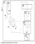 Page F Diagram and Parts List for 22158 200000001-200999999 - 2000 Toro Lawn Mower