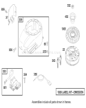 Page I Diagram and Parts List for 22158 200000001-200999999 - 2000 Toro Lawn Mower