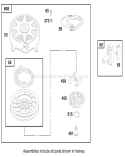 Page I Diagram and Parts List for 22160 8900001-8999999 - 1998 Toro Lawn Mower