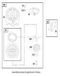 Page J Diagram and Parts List for 22161 8900001-8999999 - 1998 Toro Lawn Mower