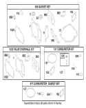Page K Diagram and Parts List for 22161 8900001-8999999 - 1998 Toro Lawn Mower