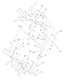 Handle Assembly Diagram and Parts List for 22161 8900001-8999999 - 1998 Toro Lawn Mower