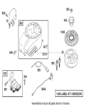 Page H Diagram and Parts List for 22162 200000001-200999999 - 2000 Toro Lawn Mower