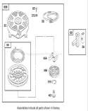 Page I Diagram and Parts List for 22162 200000001-200999999 - 2000 Toro Lawn Mower