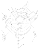 Housing Assembly No. 98-7146 Diagram and Parts List for 22162 210000001-210999999 - 2001 Toro Lawn Mower