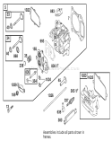 Cylinder Head Assembly Diagram and Parts List for 22162 210000001-210999999 - 2001 Toro Lawn Mower
