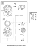 Page I Diagram and Parts List for 22162 9900001-9999999 - 1999 Toro Lawn Mower