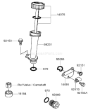 Part Location Diagram of 92154-2687 Kawasaki Bolt-6x12