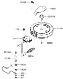 Part Location Diagram of 130AA0620 Tecumseh Bolt-Flanged