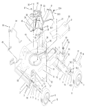 Housing Assembly Diagram and Parts List for 22166 230000001-230999999 - 2003 Toro Lawn Mower