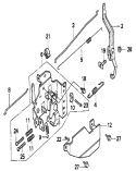 Part Location Diagram of 95701-06010-00 Honda Bolt, Flange 6x10