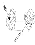Part Location Diagram of 87101-ZE7-W31 Honda Emblem - 5.5
