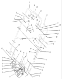 Handle and Control Assembly Diagram and Parts List for 22167 230000001-230999999 - 2003 Toro Lawn Mower