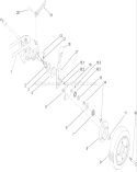 Part Location Diagram of 115-0981 Toro Rear Spring Arm Asm