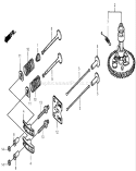 Camshaft Assembly Diagram and Parts List for 22168 270000001-270999999 - 2007 Toro Lawn Mower