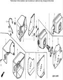 Muffler Assembly Diagram and Parts List for 22168 240000001-240999999 - 2004 Toro Lawn Mower