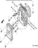 Cylinder Head Assembly Diagram and Parts List for 22168 240000001-240999999 - 2004 Toro Lawn Mower