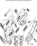 Decal Assembly Diagram and Parts List for 22168 240000001-240999999 - 2004 Toro Lawn Mower