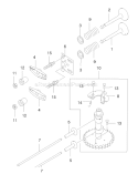 Valve Camshaft Diagram and Parts List for 22170 200000001-200999999 - 2000 Toro Lawn Mower