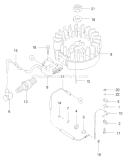 Electric Equipment Diagram and Parts List for 22170 200000001-200999999 - 2000 Toro Lawn Mower