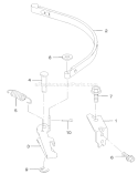 Brake Band Assembly Diagram and Parts List for 22170 230000001-230999999 - 2003 Toro Lawn Mower