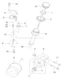 Part Location Diagram of 100-2801 Toro Ring O