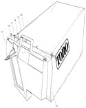 Bagging Assembly Diagram and Parts List for 22170 9900001-9999999 - 1999 Toro Lawn Mower