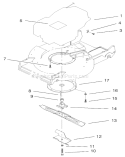 Part Location Diagram of 99-6297 Toro Decal-Engine