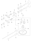 Valve Camshaft Assembly Diagram and Parts List for 22171 200000001-200999999 - 2000 Toro Lawn Mower